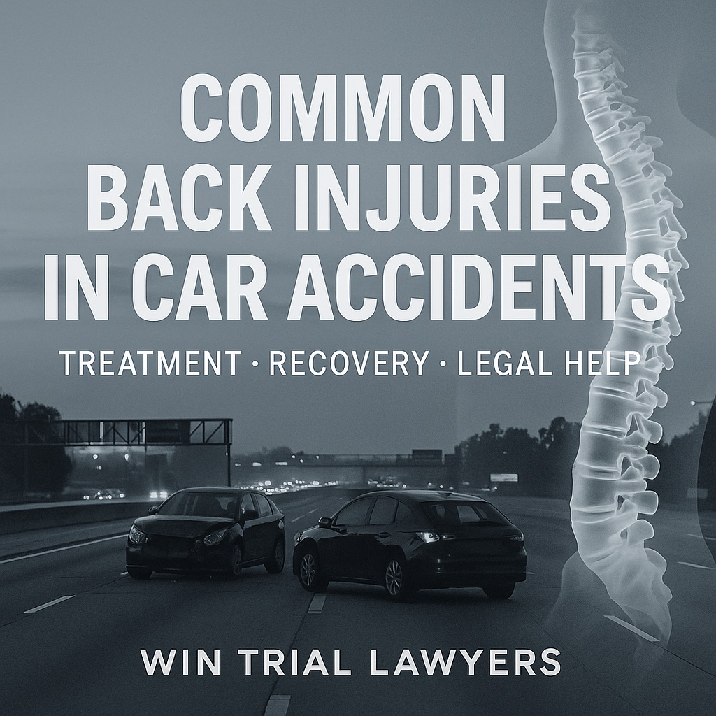 Common Back Injuries in Car Accidents