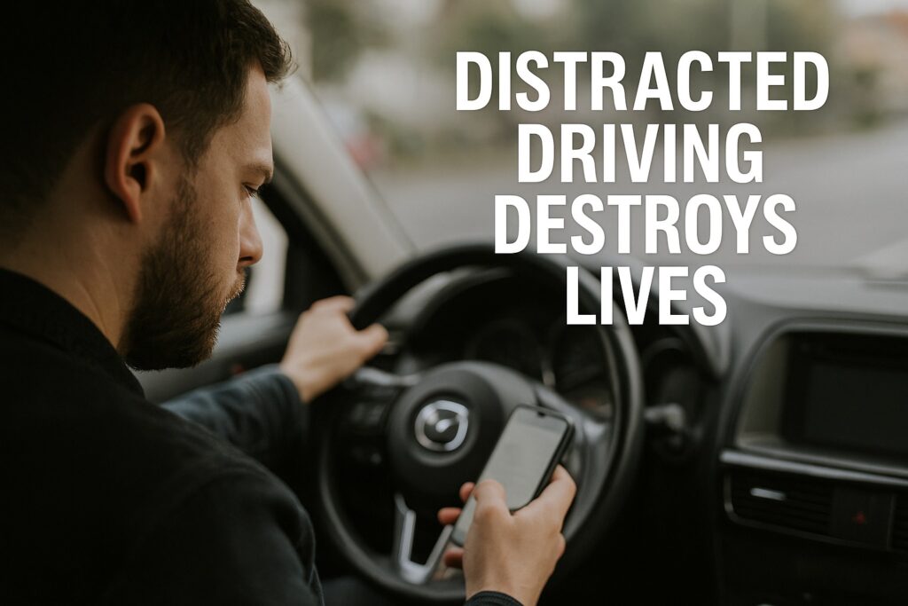 Distracted Driving Destroys Lives