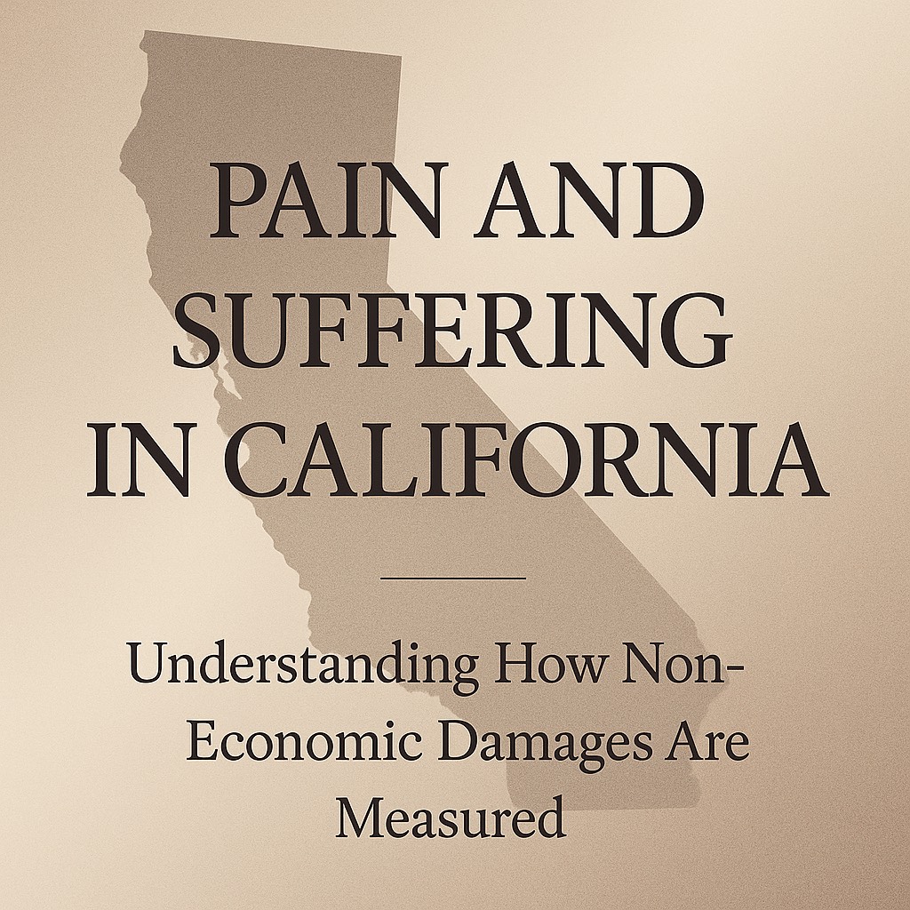 Pain and Suffering in California