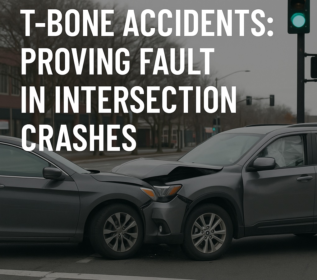 T Bone Accidents Proving Fault