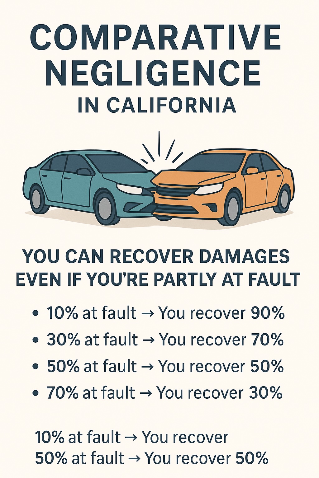 Comparative Negligence in California: How Fault Affects Your Car ...