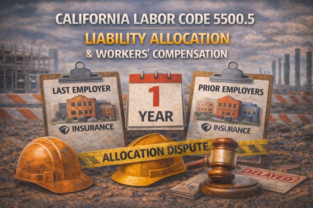Labor Code 5500.5 Liability Allocation