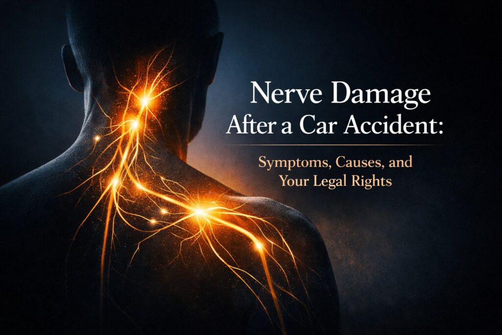 Nerve Damage After a Car Accident: Symptoms, Causes, and Your Legal Rights