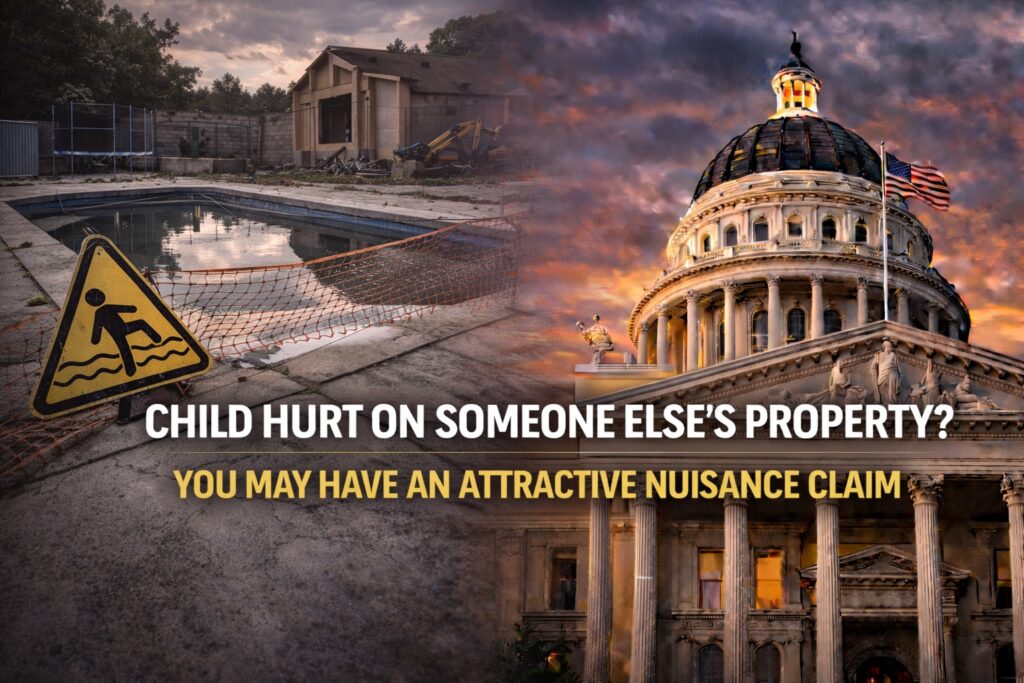 Attractive Nuisance Injury