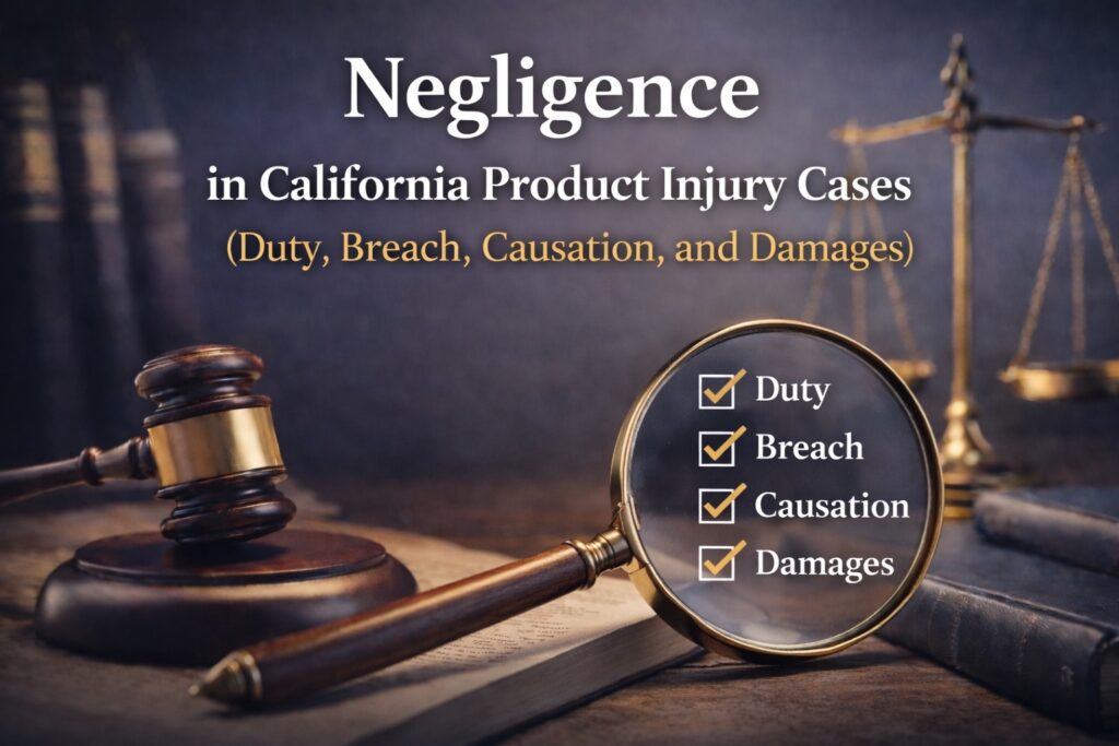 Negligence in Product Liability
